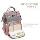 Diaper Bag Backpack, Waterproof Large Capacity Stylish and Durable Baby Bags