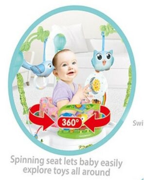 Music activity bouncer baby jumping chair with music Rocking chair Baby cradle (4-36) month