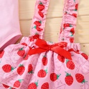 2 Pcs Party Dress Baby Kids 0-18M Outfits Toddler,little Girls Summer Clothes Sets Children Fashion Bodysuit H