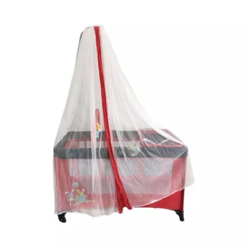 Folding Portable Covered Travel Bed Fashion Carry Baby Cot With Decoration