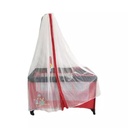 Folding Portable Covered Travel Bed Fashion Carry Baby Cot With Decoration