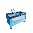 Folding Portable Covered Travel Bed Fashion Carry Baby Cot With Decoration