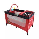 Folding Portable Covered Travel Bed Fashion Carry Baby Cot With Decoration