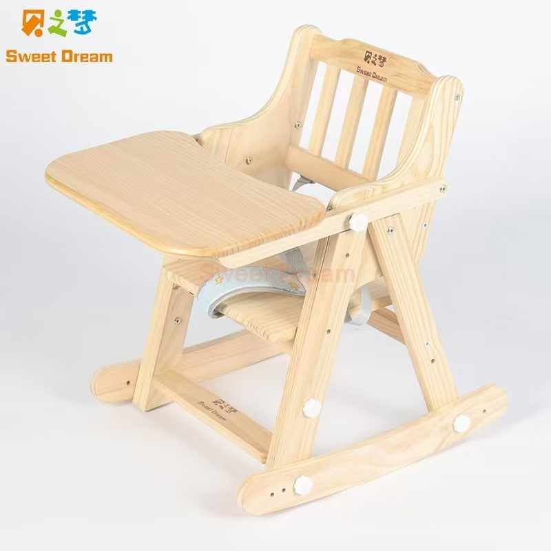 Natural Comfort Rocking High Chair 3 hights 