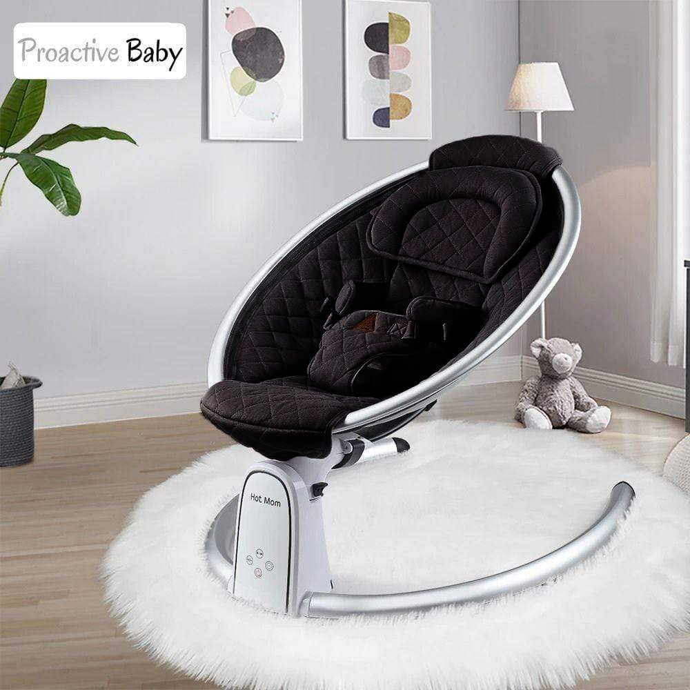 Baby Life Cotton Electric Swing Baby Bouncer with Bluetooth and LED Touch Screen (Not Branded).