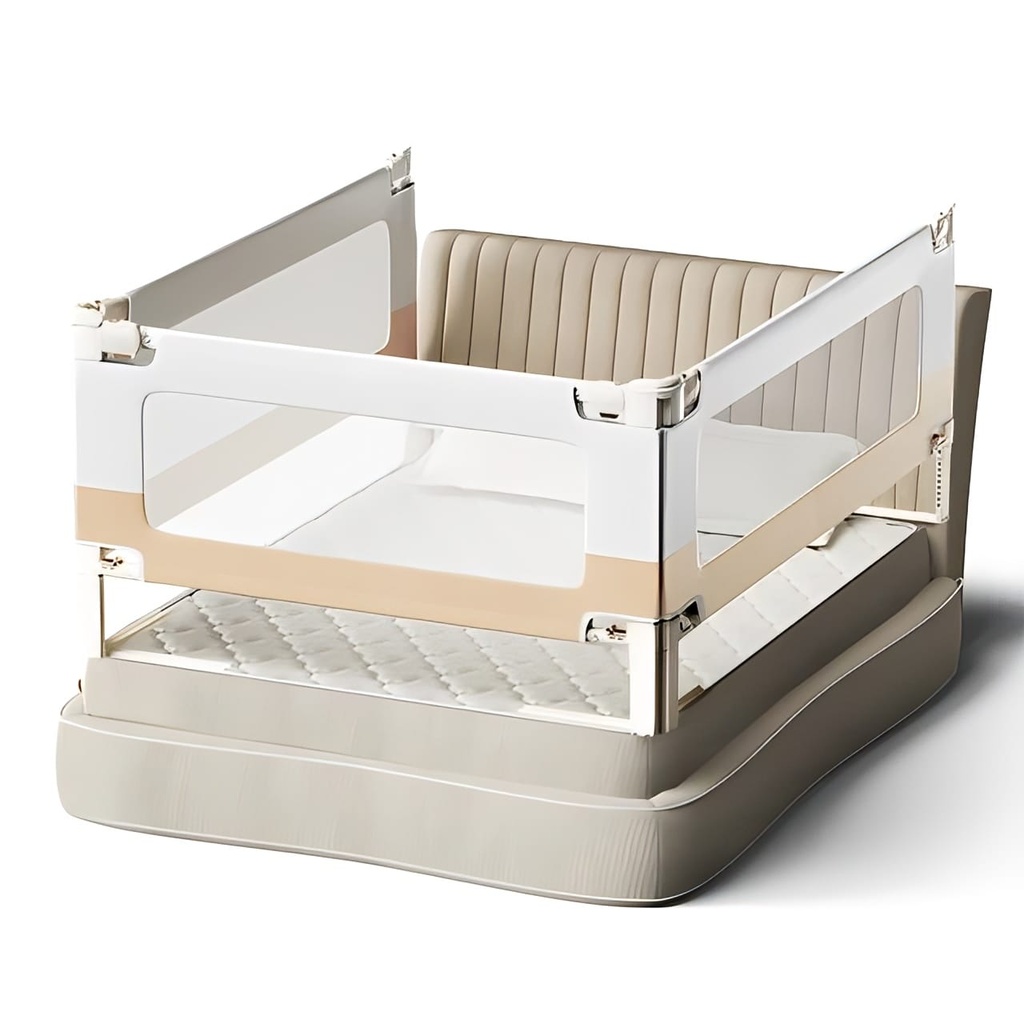 Baby Bedside Safety Protector Platinum Bed Rails (The price is per side)