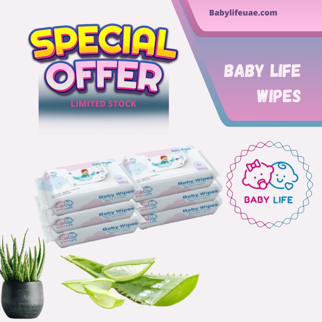 Baby Wipes 1 Pack 60 Wipes
