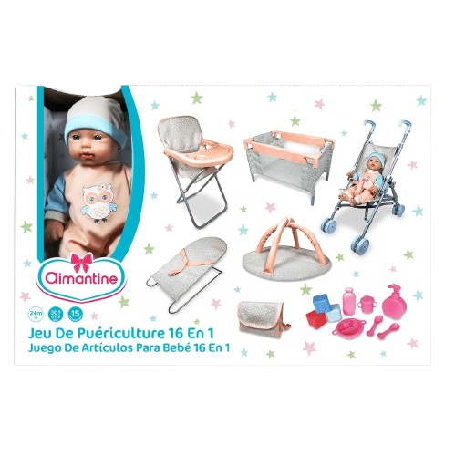 Aimantine baby doll set16 in 1