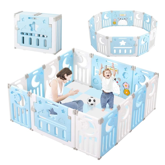 Baby Playpen Kids Activity Center Safety Play Yard Home Indoor