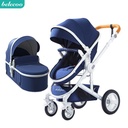 Belecoo baby stroller High view with shock absorption system