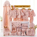 High Quality Boutique Luxury Newborn 100% Cotton Baby 22 Pcs Gift Box Set