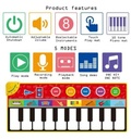 Piano Musical Mat Keyboard Playmats Kids Musical Piano Mats Musical Instrument Sounds