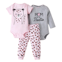 Three-piece Bodysuit and Leggings Set