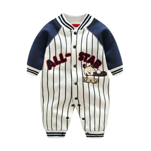 Winter Casual Baby Cute Romper All star Cotton Long Sleeve Toddler Clothing