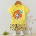 Baby 100% Cotton Short Sleeve Set