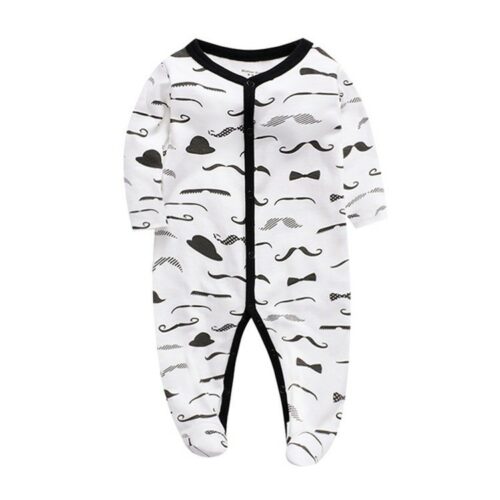 Spring Autumn Winter Baby Footie Romper Newborn Clothing
