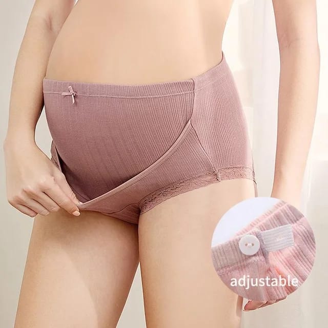 Cotton Pregnant Underwear-Women Maternity Panties