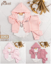 Pakel baby girl 3 pcs pink set